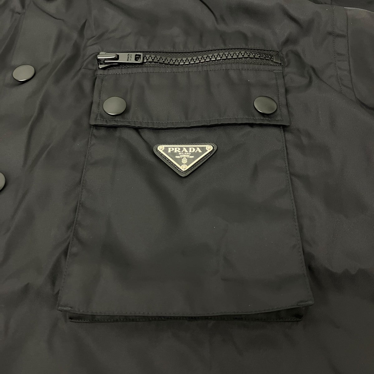 PRADA 三角ロゴシャツ 古着・中古-6枚目のアイテム画像