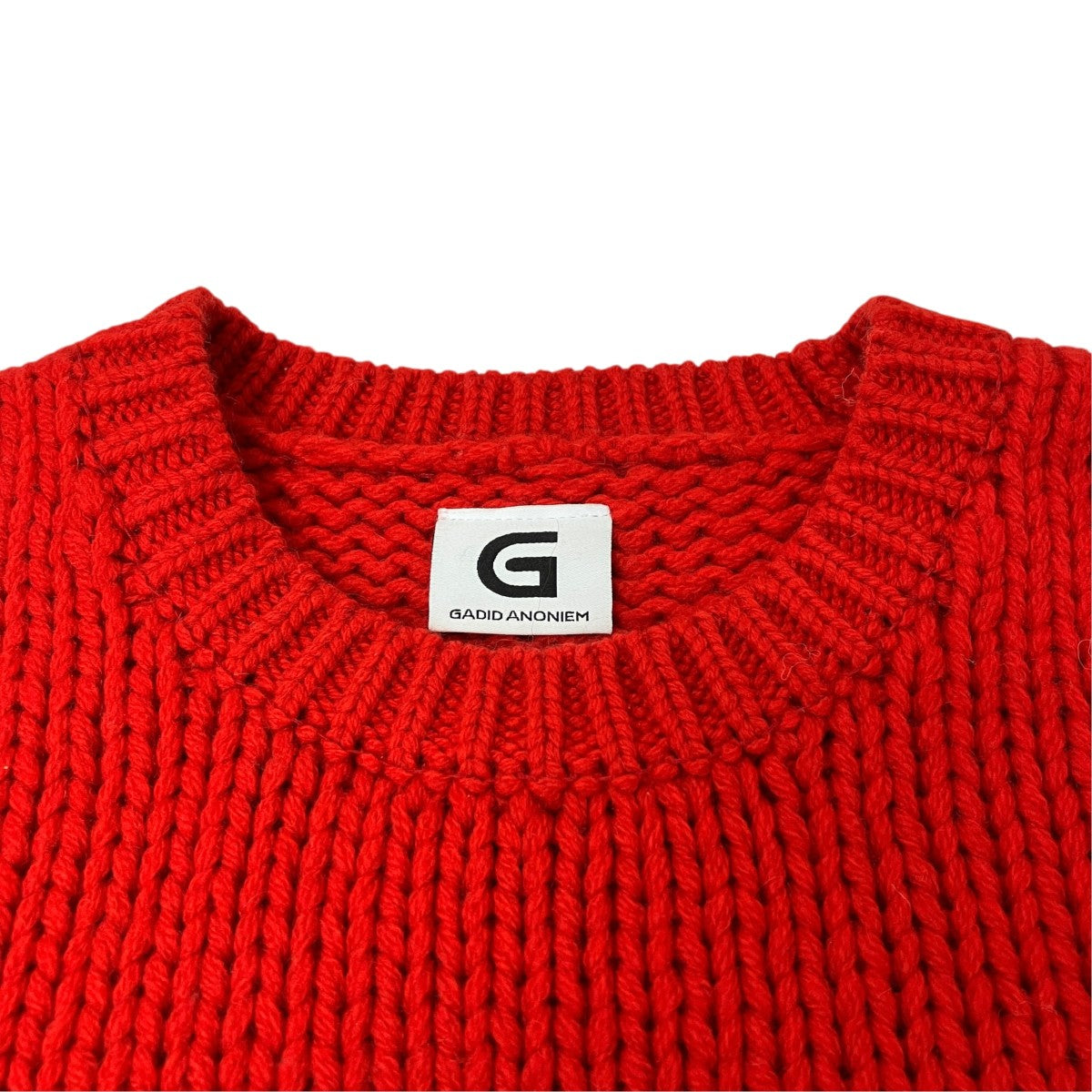 GADID ANONIEM クルーネックニット 古着・中古-4枚目のアイテム画像