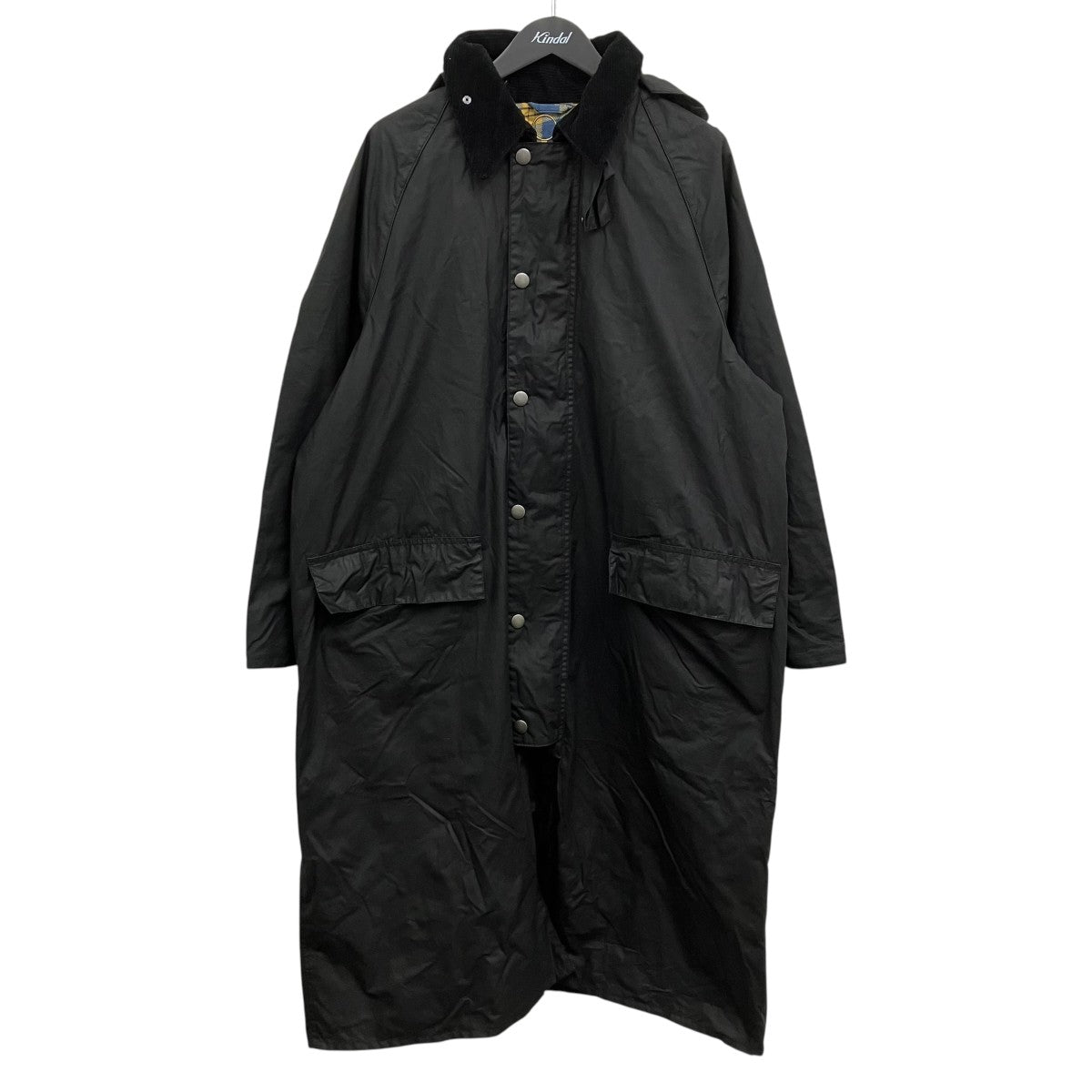 Barbour×UNUSED ライディングコート 古着・中古-1枚目のアイテム画像