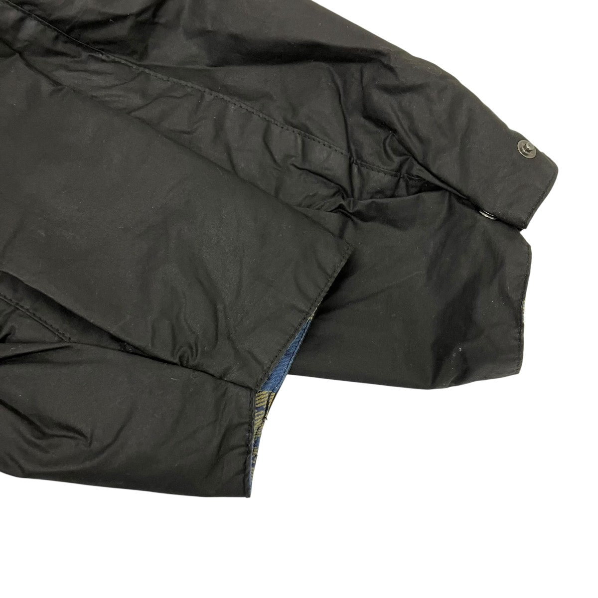Barbour×UNUSED ライディングコート 古着・中古-4枚目のアイテム画像
