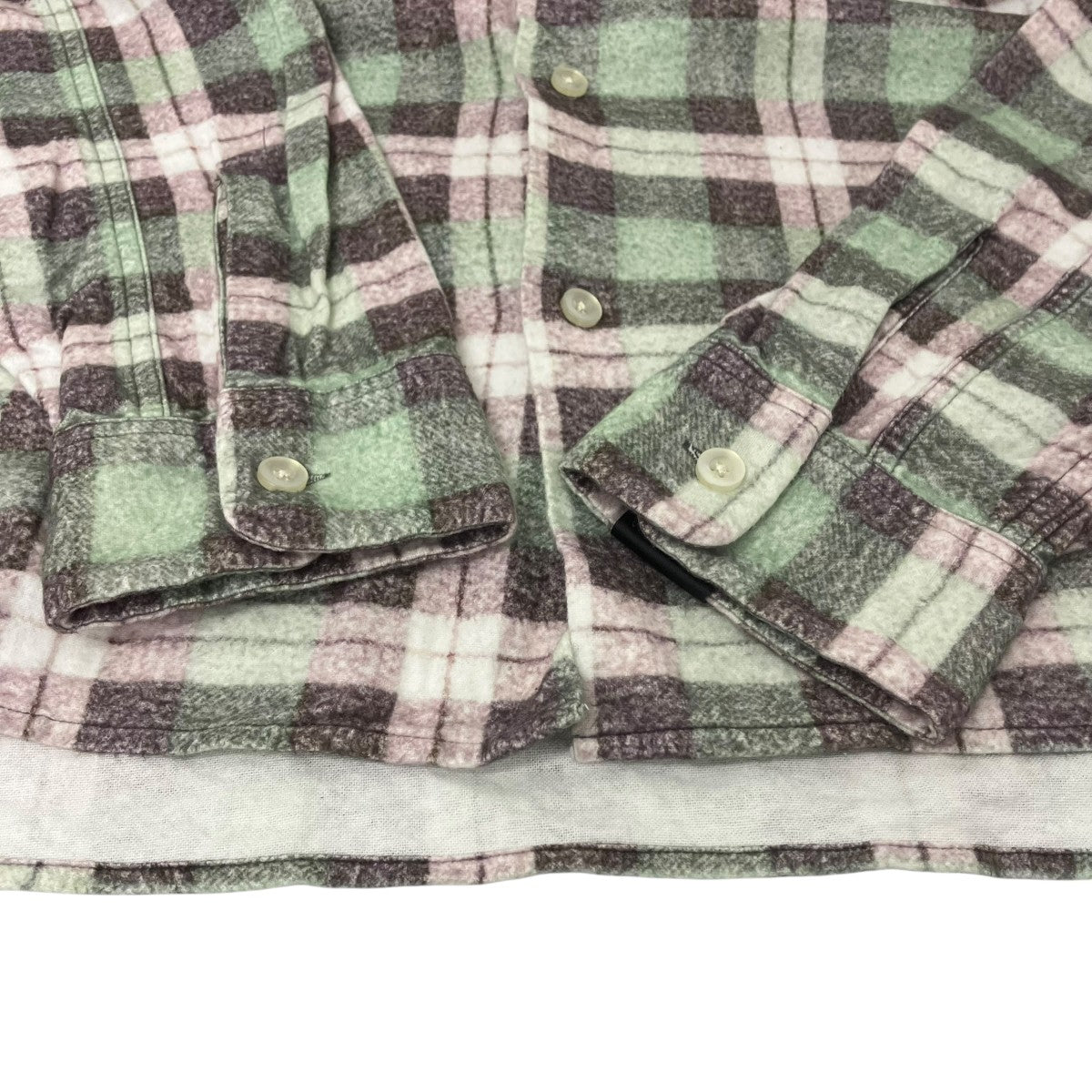 BIG MAC×N．HOOLYWOOD チェックシャツ 古着・中古-4枚目のアイテム画像