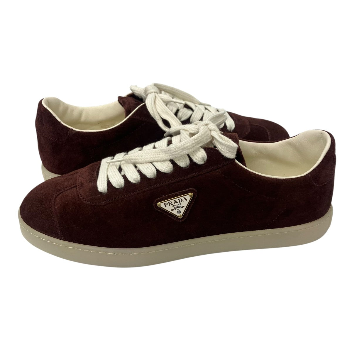 PRADA スエードロートップスニーカー 古着・中古-4枚目のアイテム画像
