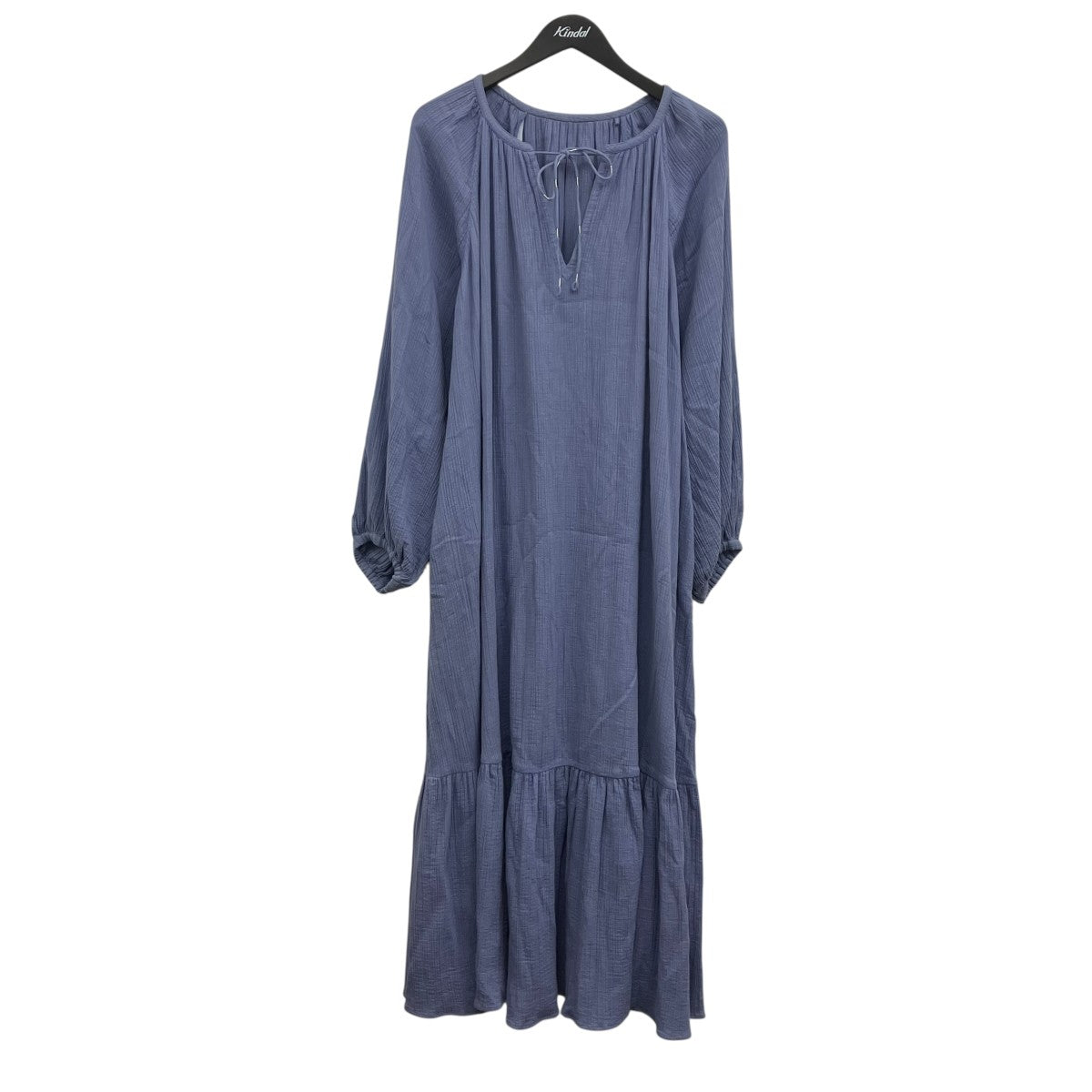 COTTON GAUZE LONG DRESSコットンガーゼロングワンピース