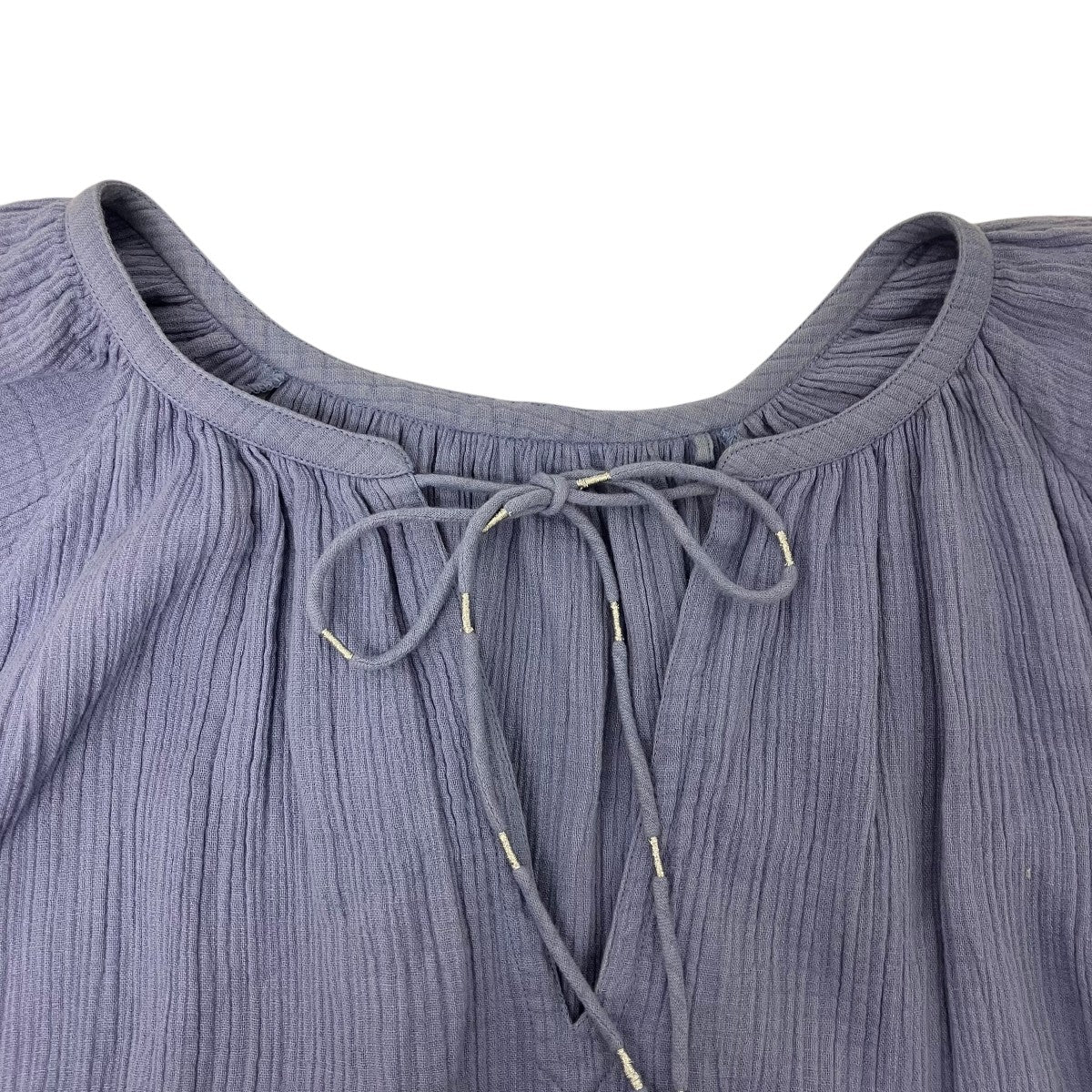 COTTON GAUZE LONG DRESSコットンガーゼロングワンピース
