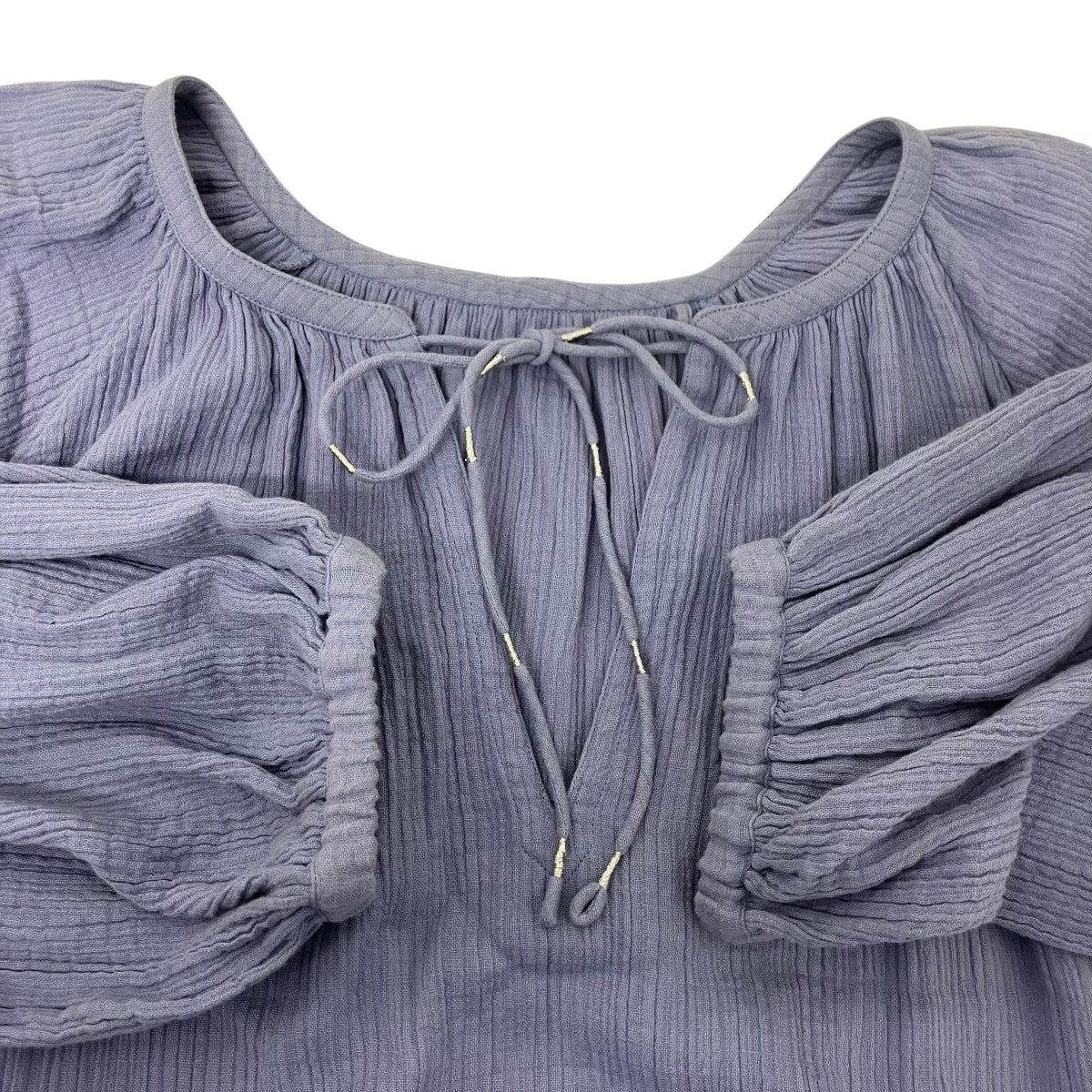 COTTON GAUZE LONG DRESSコットンガーゼロングワンピース