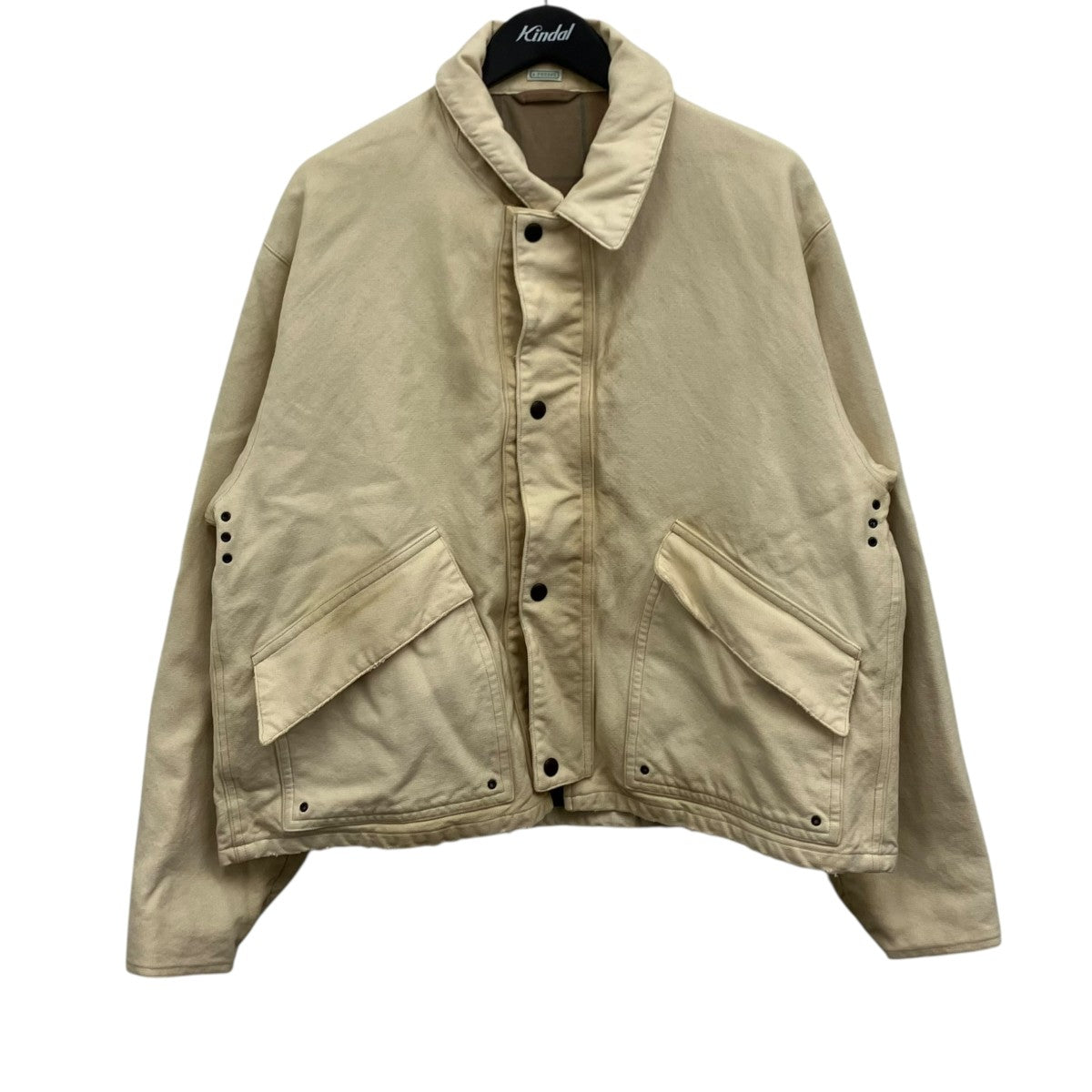 APRESSE Vintage Silk Hemp Hunting Jacket ハンティングジャケット 古着・中古-1枚目のアイテム画像