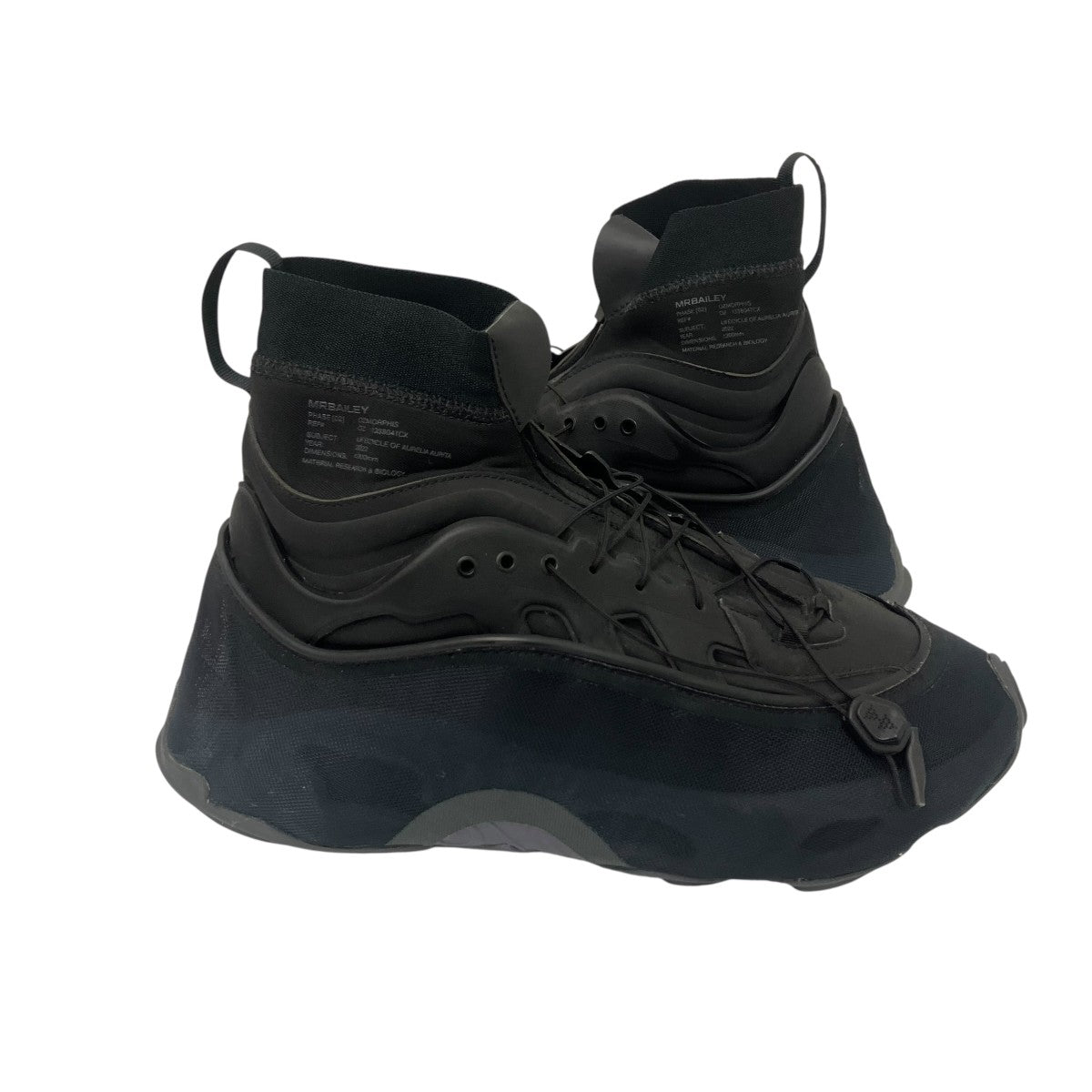 adidas×Mr．Bailey オズモーフィスハイカットスニーカー 古着・中古-4枚目のアイテム画像