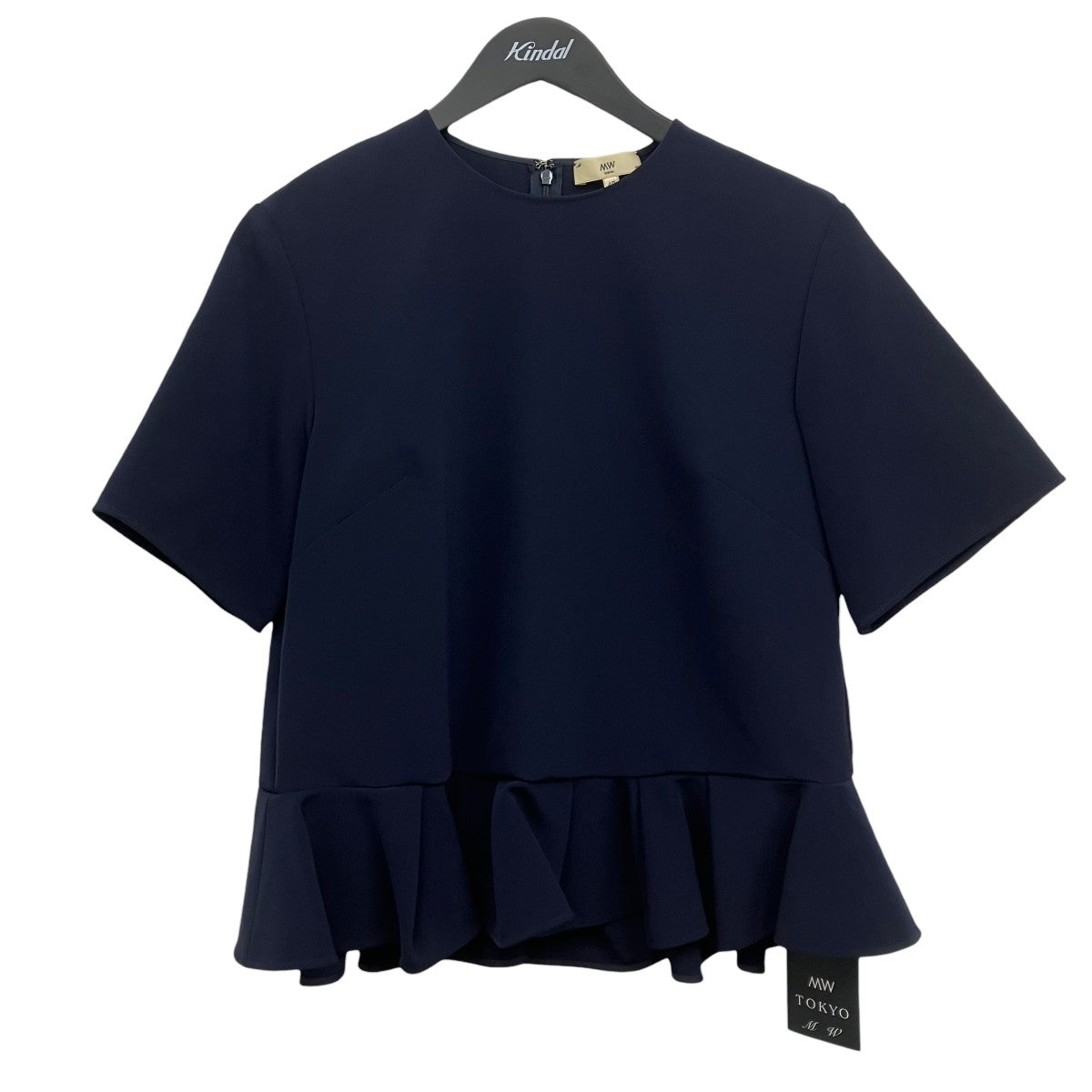 MW TOKYO ペプラムタックブラウス 古着・中古-1枚目のアイテム画像
