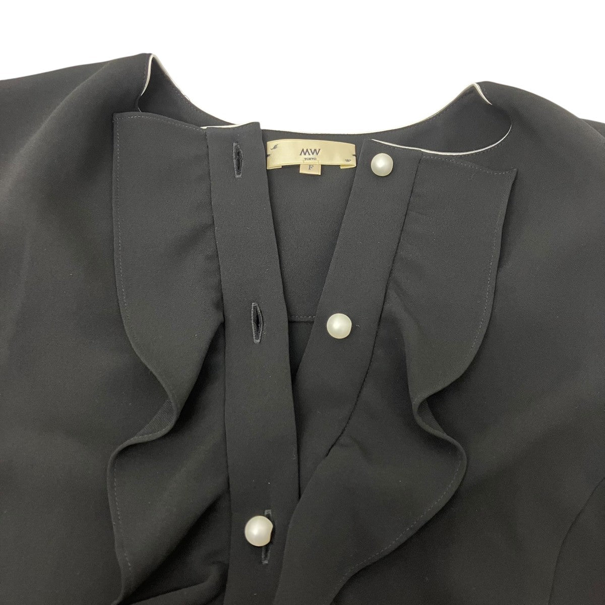 MW TOKYO ノースリーブブラウス 古着・中古-4枚目のアイテム画像