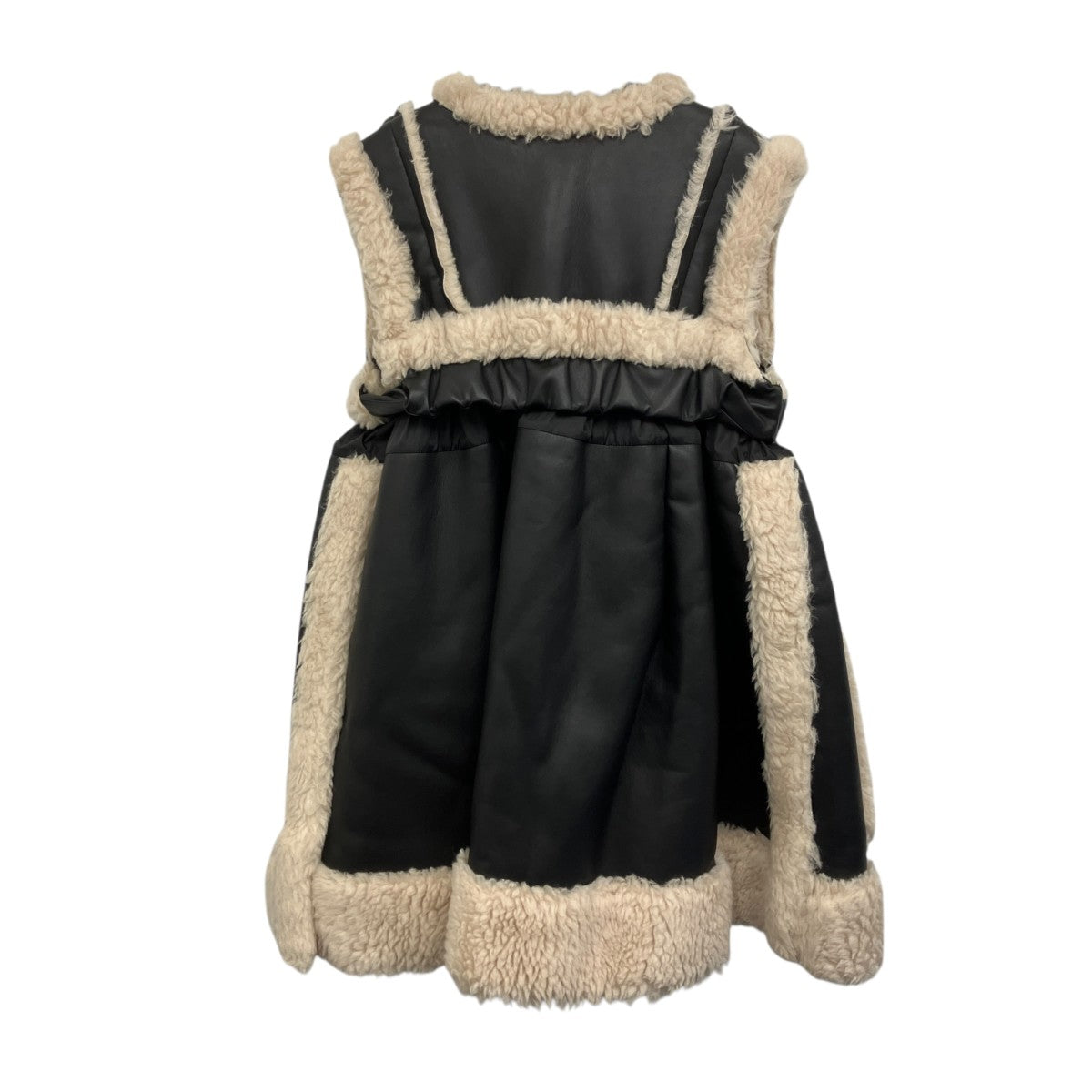 sacai シアリングボアベスト 古着・中古-2枚目のアイテム画像