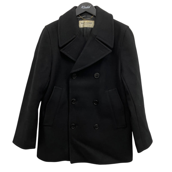 Saint Laurent Paris(サンローランパリ) Pコート 534536 ブラック