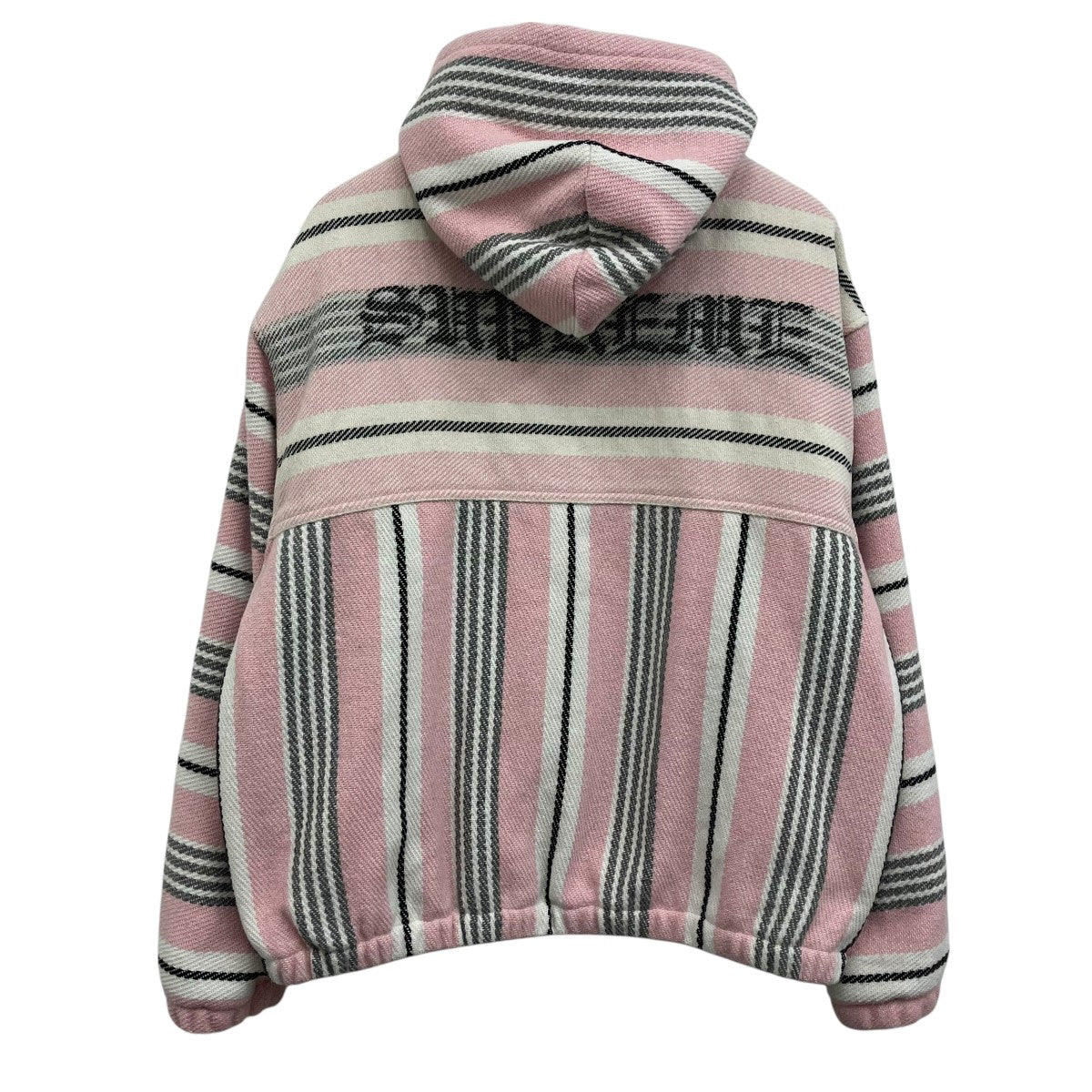 Supreme 25SSWoven Stripe Hooded Jacketフーデッドジャケット 古着・中古-2枚目のアイテム画像