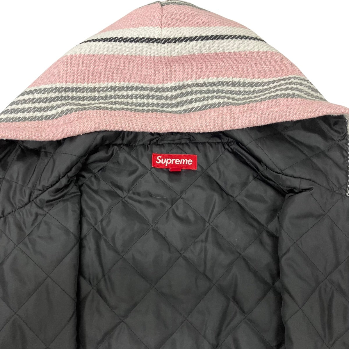 Supreme 25SSWoven Stripe Hooded Jacketフーデッドジャケット 古着・中古-5枚目のアイテム画像