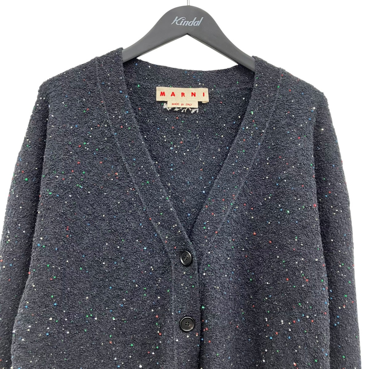 MARNI スパンコールカーディガン 古着・中古-3枚目のアイテム画像