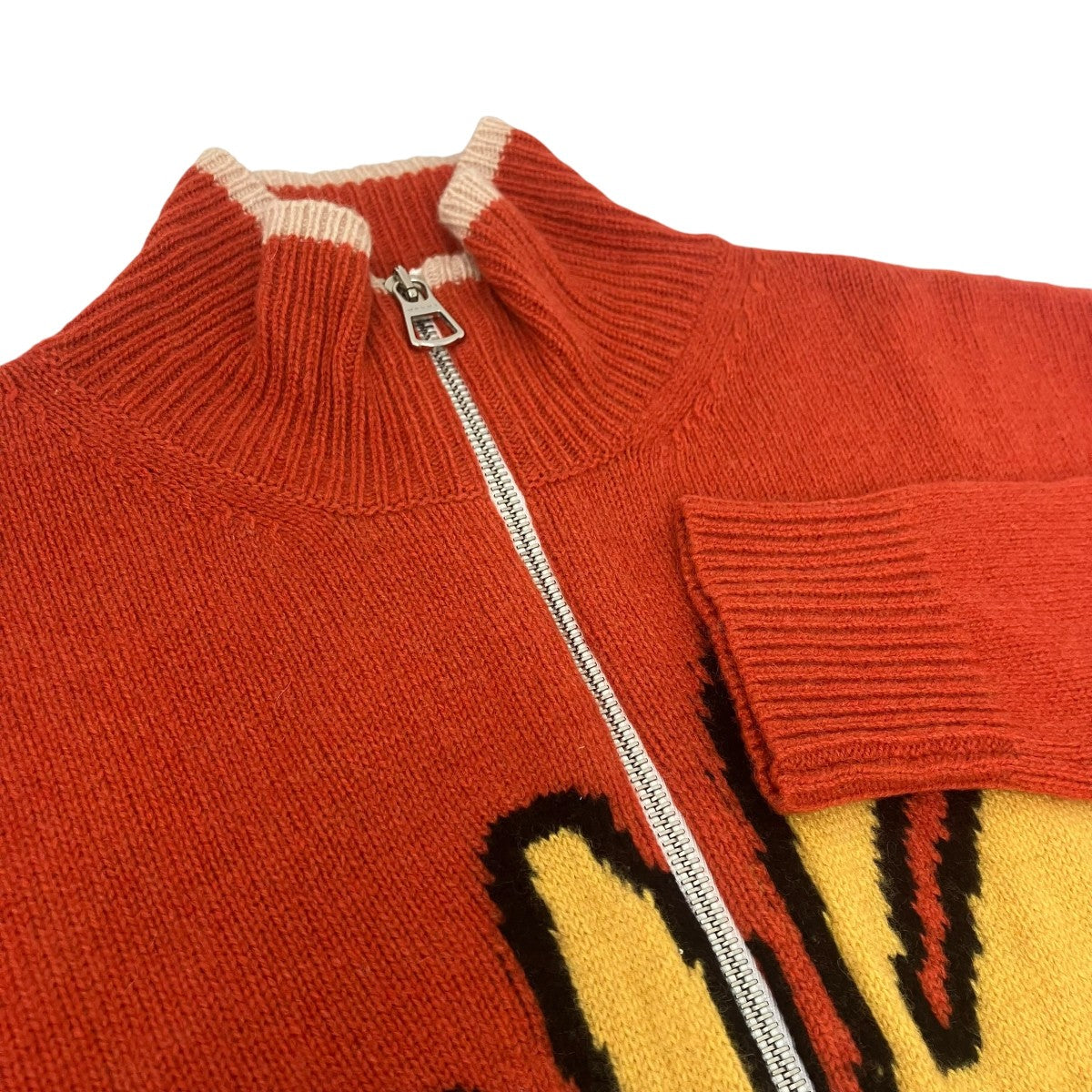MARNI ジップアップニット 古着・中古-4枚目のアイテム画像
