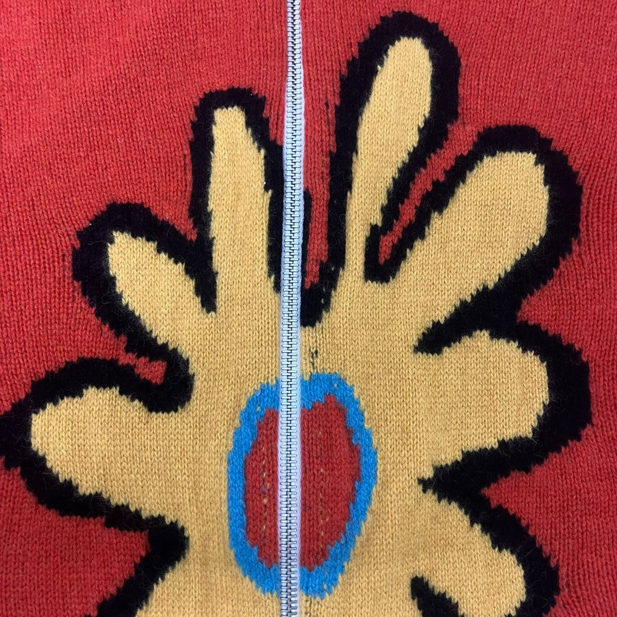 MARNI ジップアップニット 古着・中古-5枚目のアイテム画像