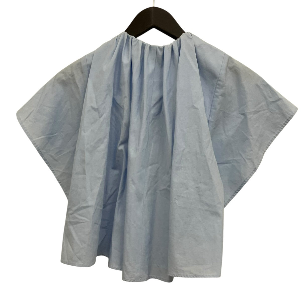 MM6 Maison Margiela ギャザーネックトップス 古着・中古-2枚目のアイテム画像