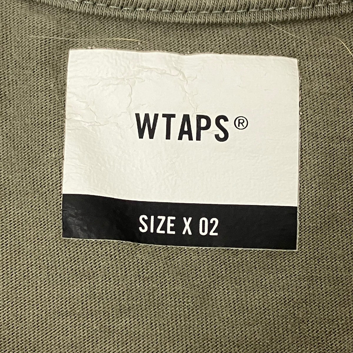 WTAPS ロゴカットソー 古着・中古-5枚目のアイテム画像