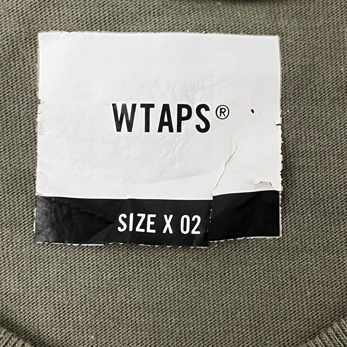 WTAPS ロゴカットソー 古着・中古-6枚目のアイテム画像