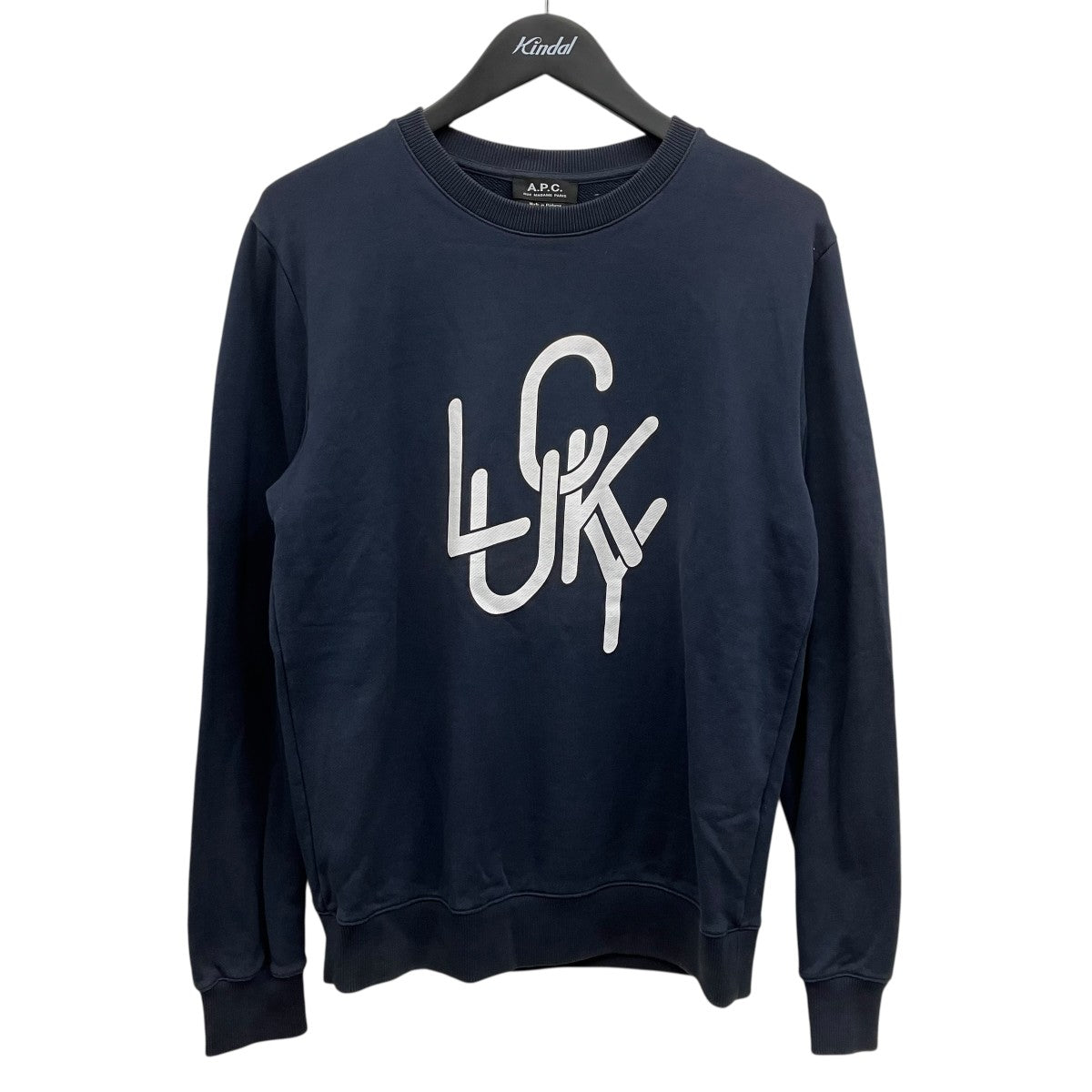 A．P．C． プリントスウェット 古着・中古-1枚目のアイテム画像