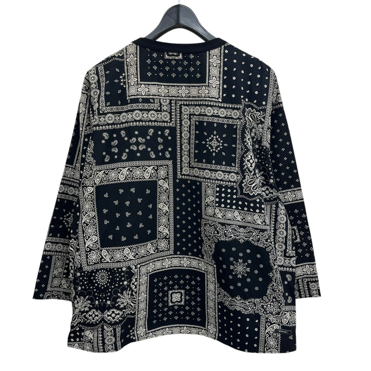 新品 未使用 SOPHNET. L fragment soph ソフネット SOPHNET．(ソフネット) FABRIC MIX WIDE CUT SEWN切替カットソーSOPH