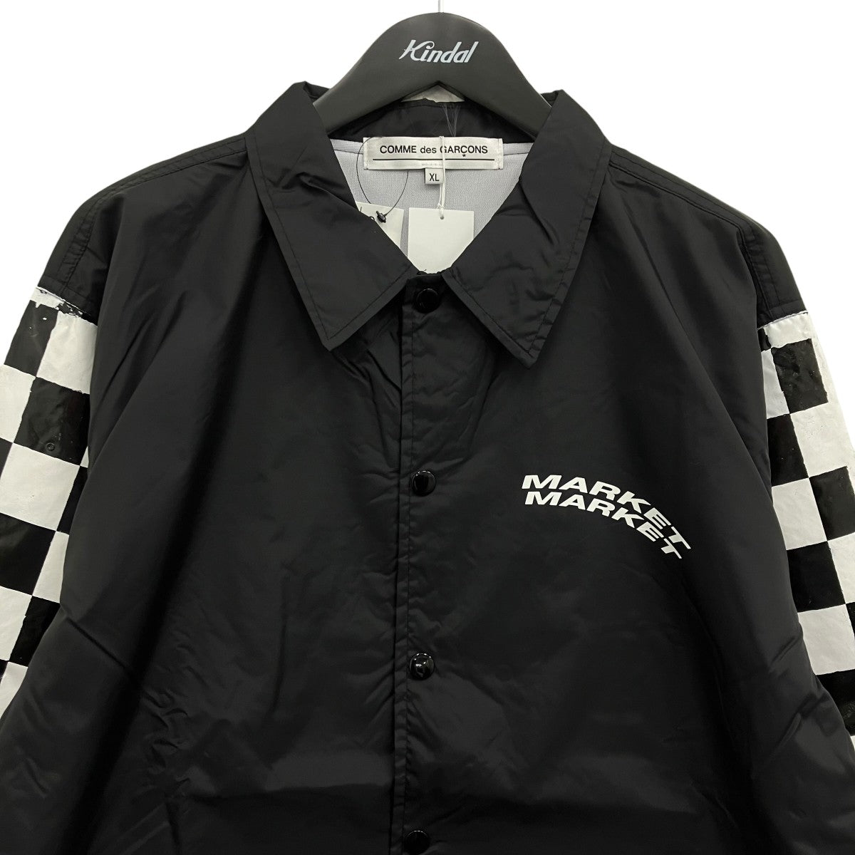 COMME des GARCONS CHECKER SL COACH JACKET チェッカーコーチジャケット 古着・中古-3枚目のアイテム画像