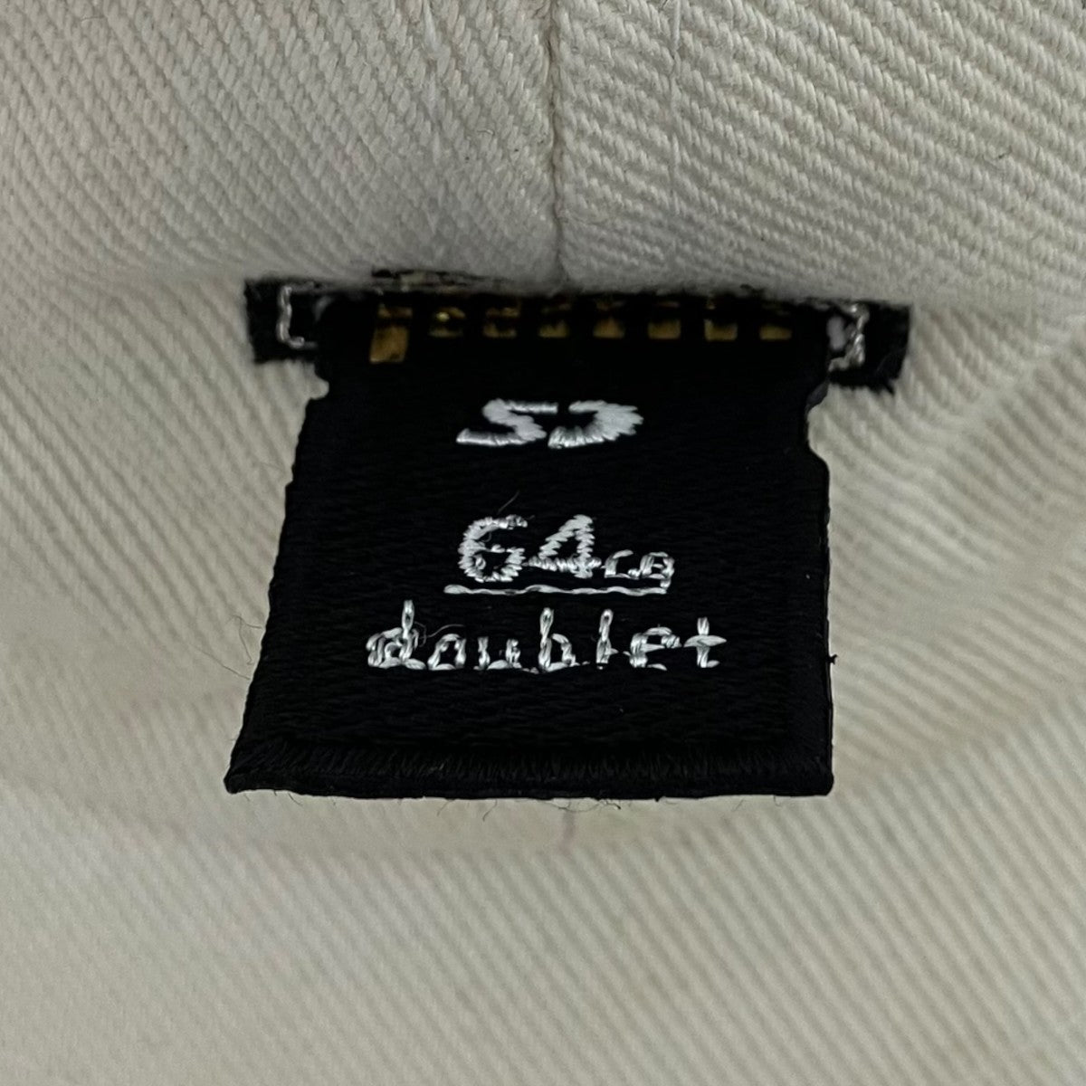 doublet SD CARD EMBROIDERY CAP キャップ 古着・中古-3枚目のアイテム画像