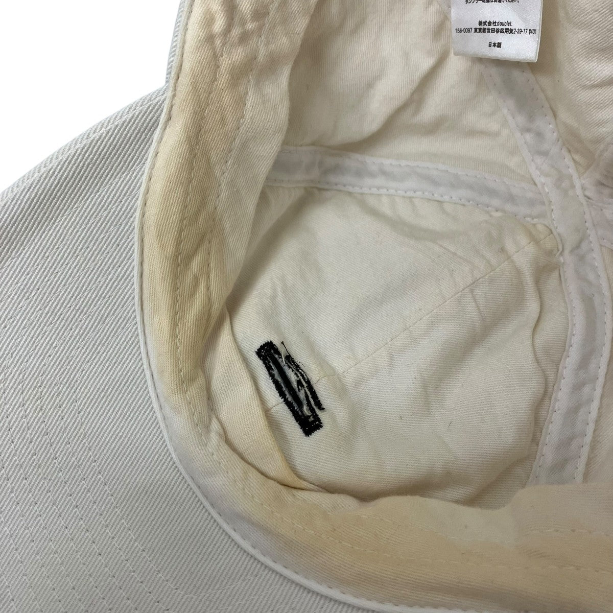 doublet SD CARD EMBROIDERY CAP キャップ 古着・中古-7枚目のアイテム画像