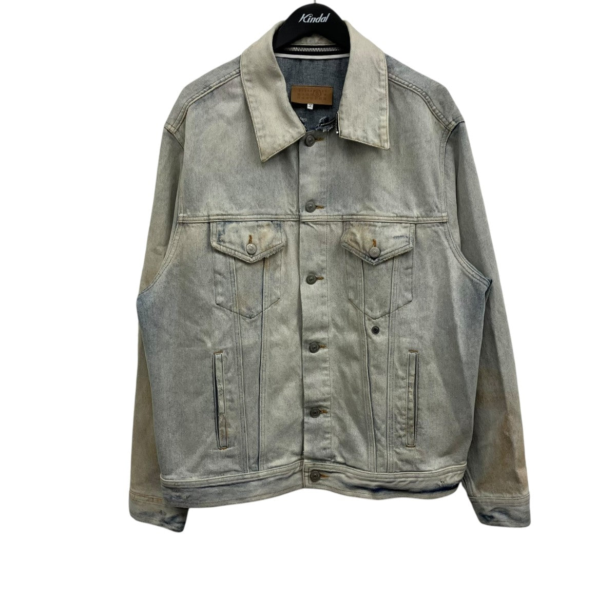 MM6 Maison Margiela ダメージ デニムジャケット 古着・中古-1枚目のアイテム画像