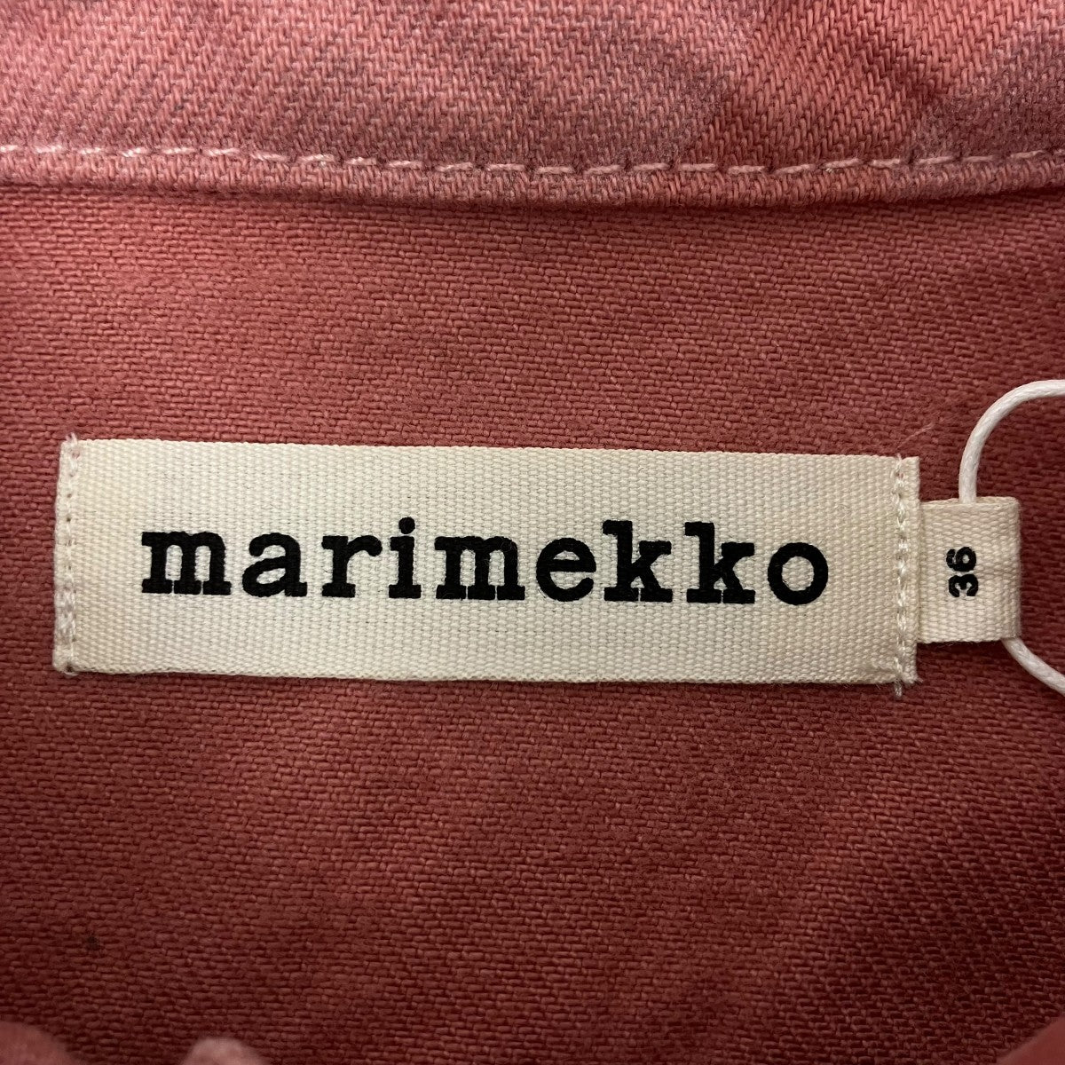 MARIMEKKO Maridenim Vaihe Unikko マリデニムシャツ 古着・中古-5枚目のアイテム画像
