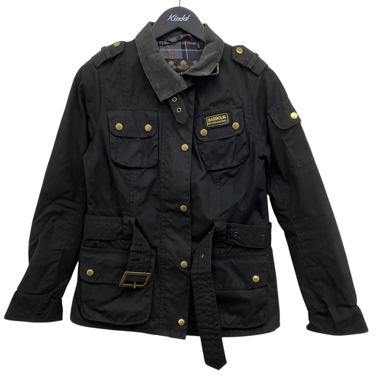 Barbour オイルドミリタリージャケット 古着・中古-1枚目のアイテム画像