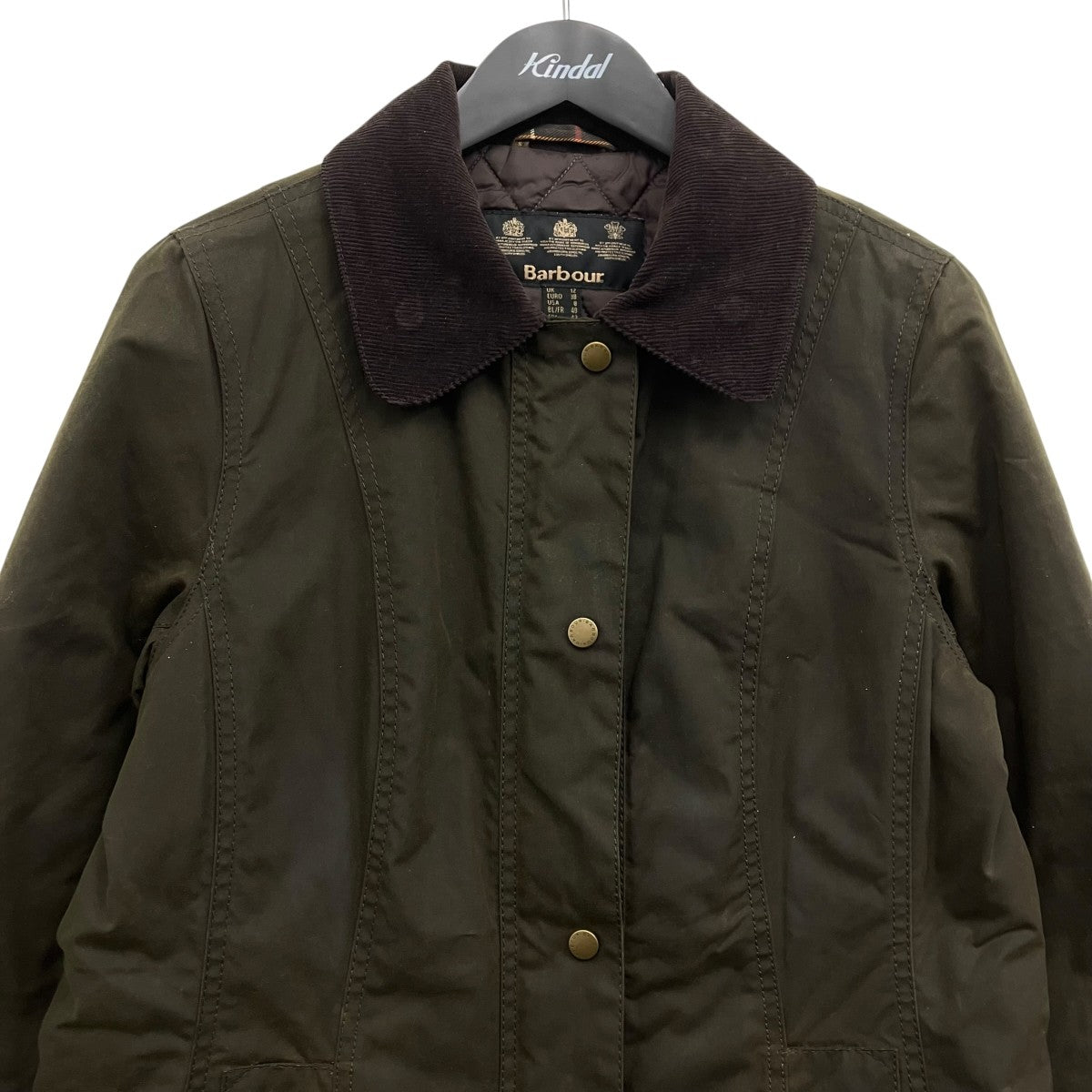 Barbour(バーブァー) Belsay Wax Jacket キルティングオイルド