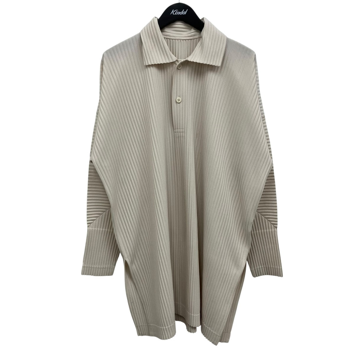 HOMME PLISSE ISSEY MIYAKE プリーツポロシャツ 古着・中古-1枚目のアイテム画像