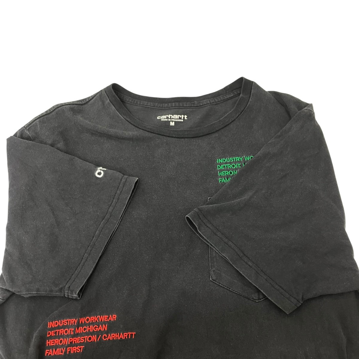 HERON PRESTON×CARHARTT WIP プリントTシャツ 古着・中古-4枚目のアイテム画像