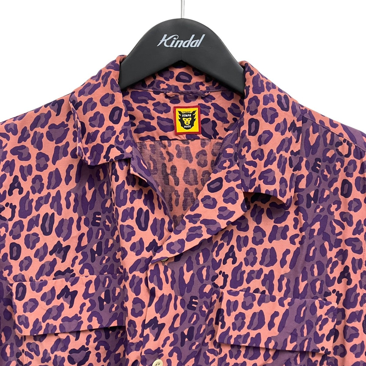 HUMAN MADE レオパードアロハシャツ 古着・中古-3枚目のアイテム画像