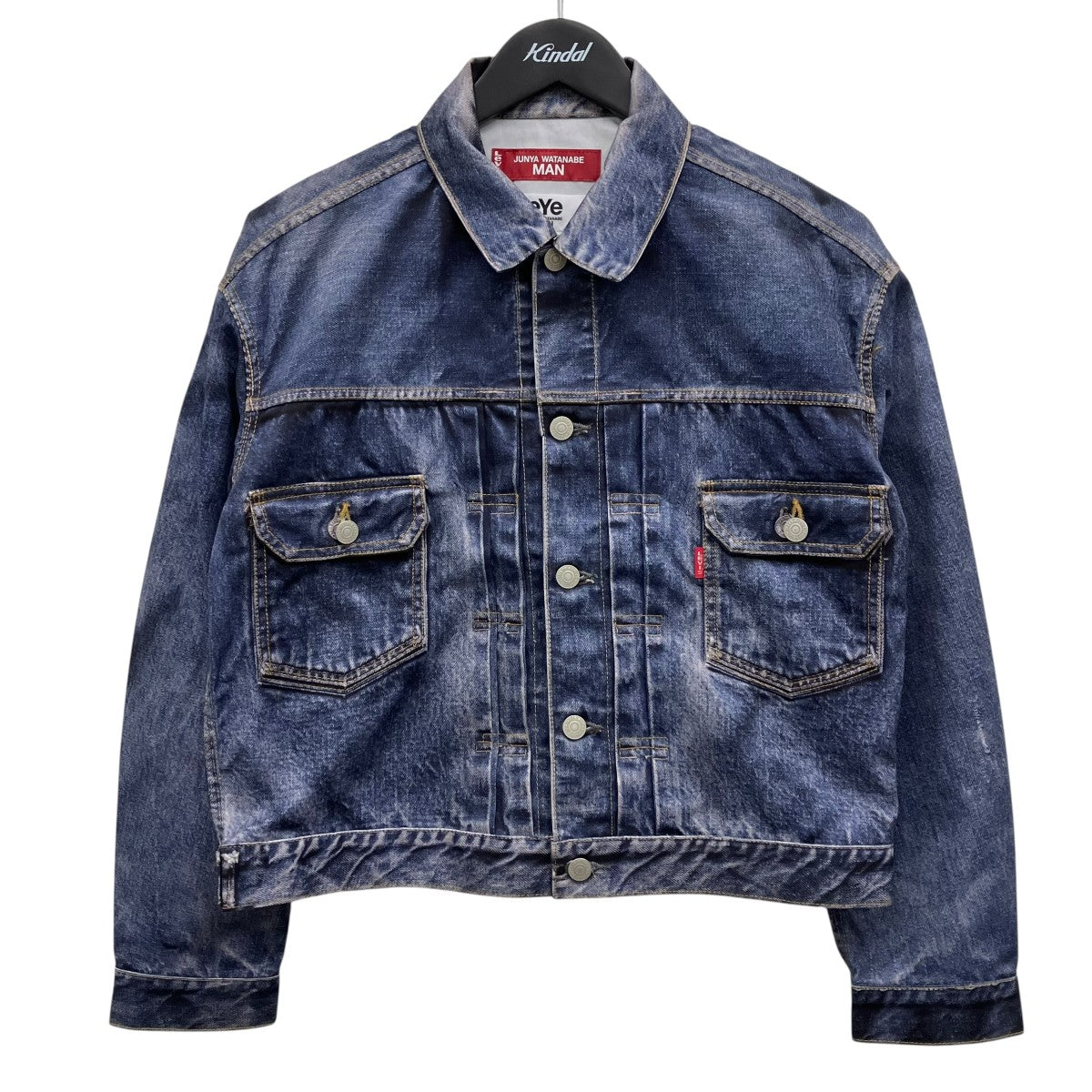 eYe COMME des GARCONS×LEVI’S×BerBerjin インクジェットプリントジャケット 古着・中古-1枚目のアイテム画像
