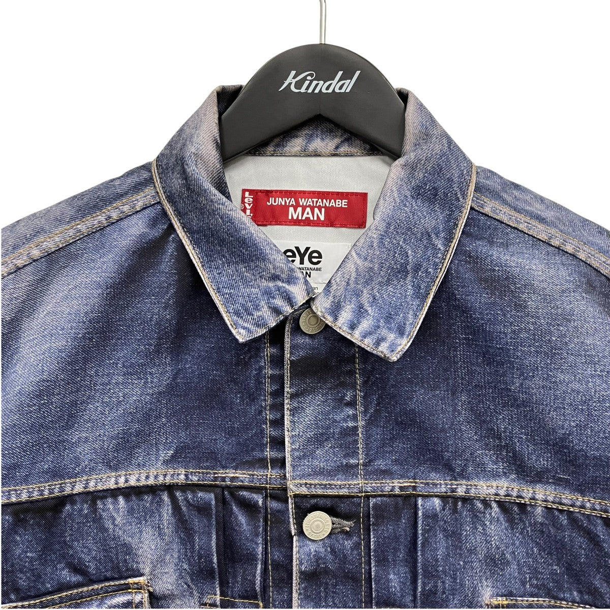 eYe COMME des GARCONS×LEVI’S×BerBerjin インクジェットプリントジャケット 古着・中古-3枚目のアイテム画像