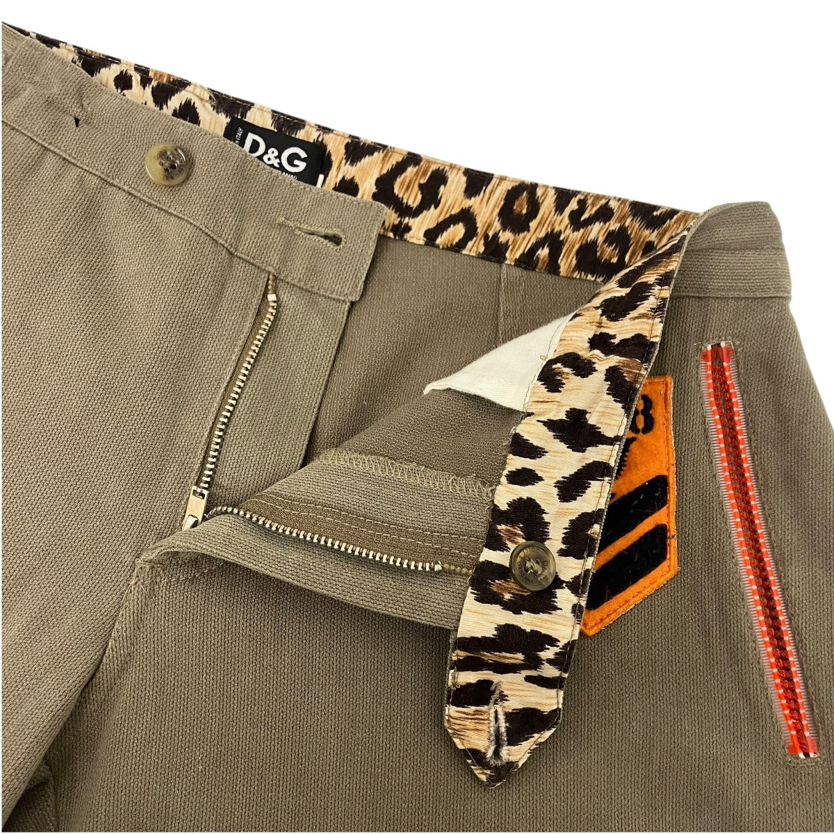 DOLCE ＆ GABBANA スタッズ装飾パンツ 古着・中古-4枚目のアイテム画像
