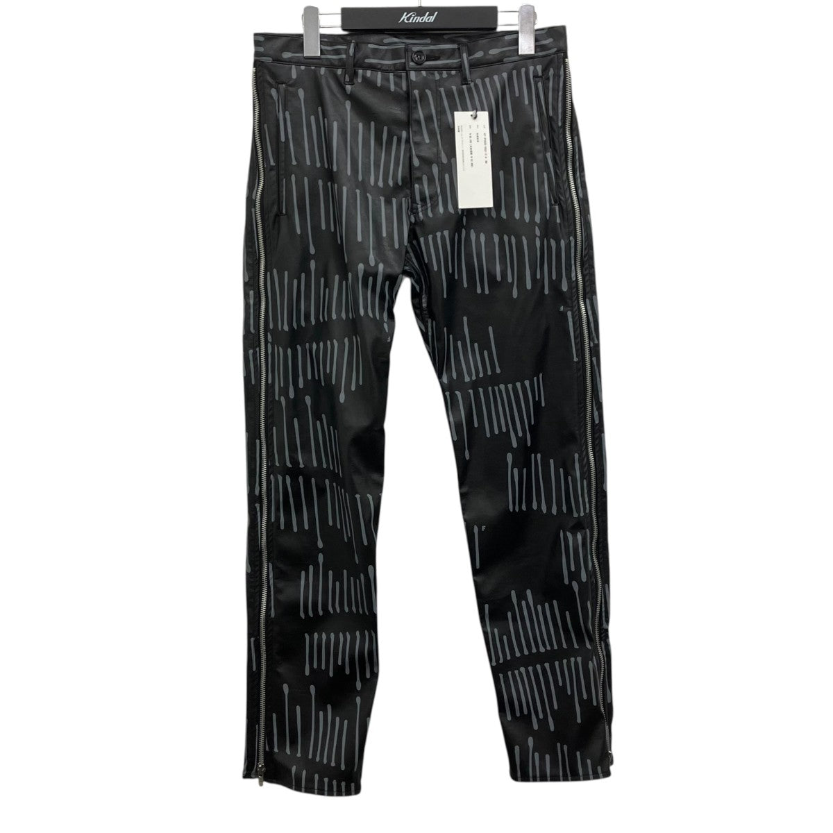 BLACK COMME des GARCONS フェイクレザーパンツ 古着・中古-1枚目のアイテム画像
