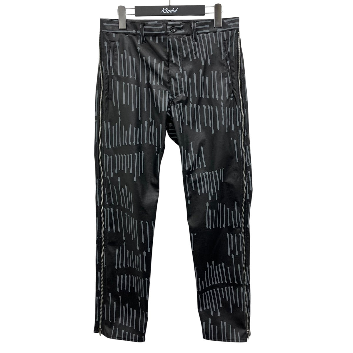 BLACK COMME des GARCONS フェイクレザーパンツ 古着・中古-1枚目のアイテム画像