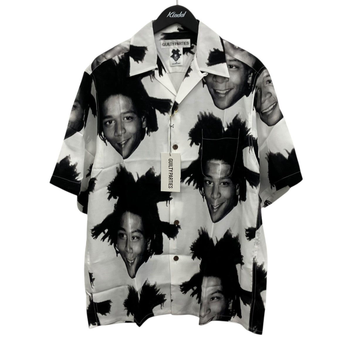 WACKO MARIA JEAN-MICHEL BASQUIAT HAWAIIAN SHIRT ハワイアンシャツ 古着・中古-1枚目のアイテム画像