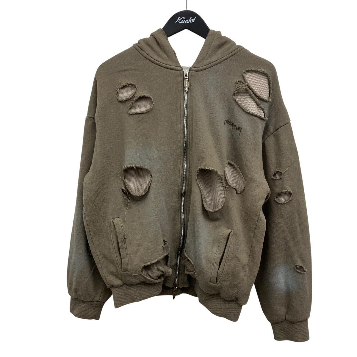 JUN／NAKAWA ジップパーカー 古着・中古-1枚目のアイテム画像