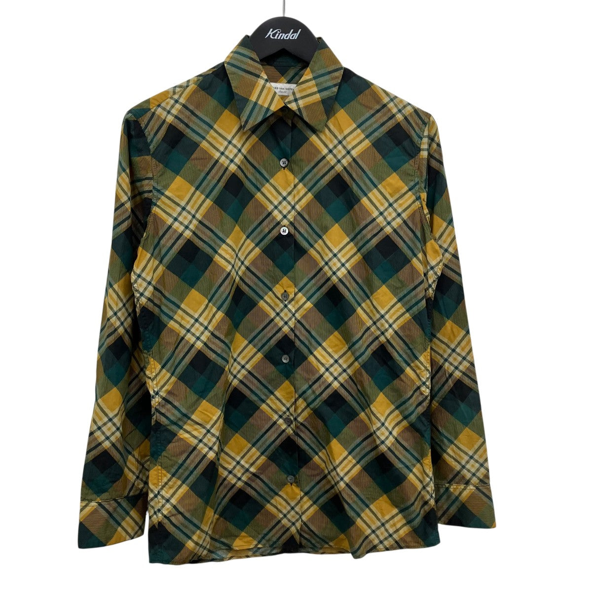 DRIES VAN NOTEN チェックシャツ 古着・中古-1枚目のアイテム画像