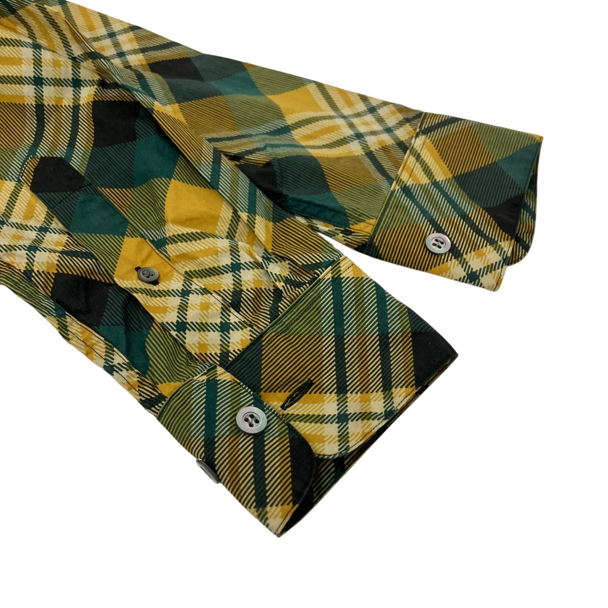 DRIES VAN NOTEN チェックシャツ 古着・中古-4枚目のアイテム画像