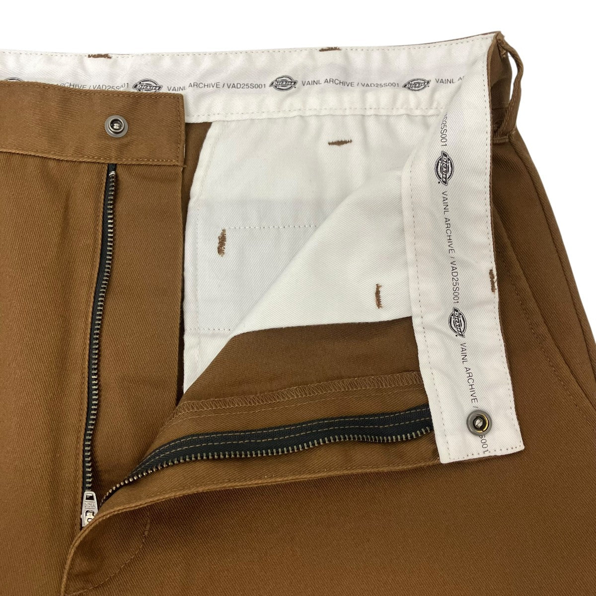 アーカイブ　STONE  ブラウン チノパン Dickies×VAINL ARCHIVE チノパン 253M40VA01 ブラウン サイズ L