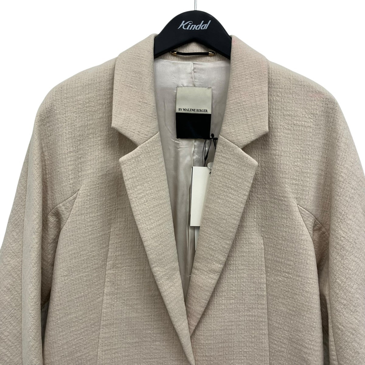 BY MALENE BIRGER ジャガードコート 古着・中古-3枚目のアイテム画像
