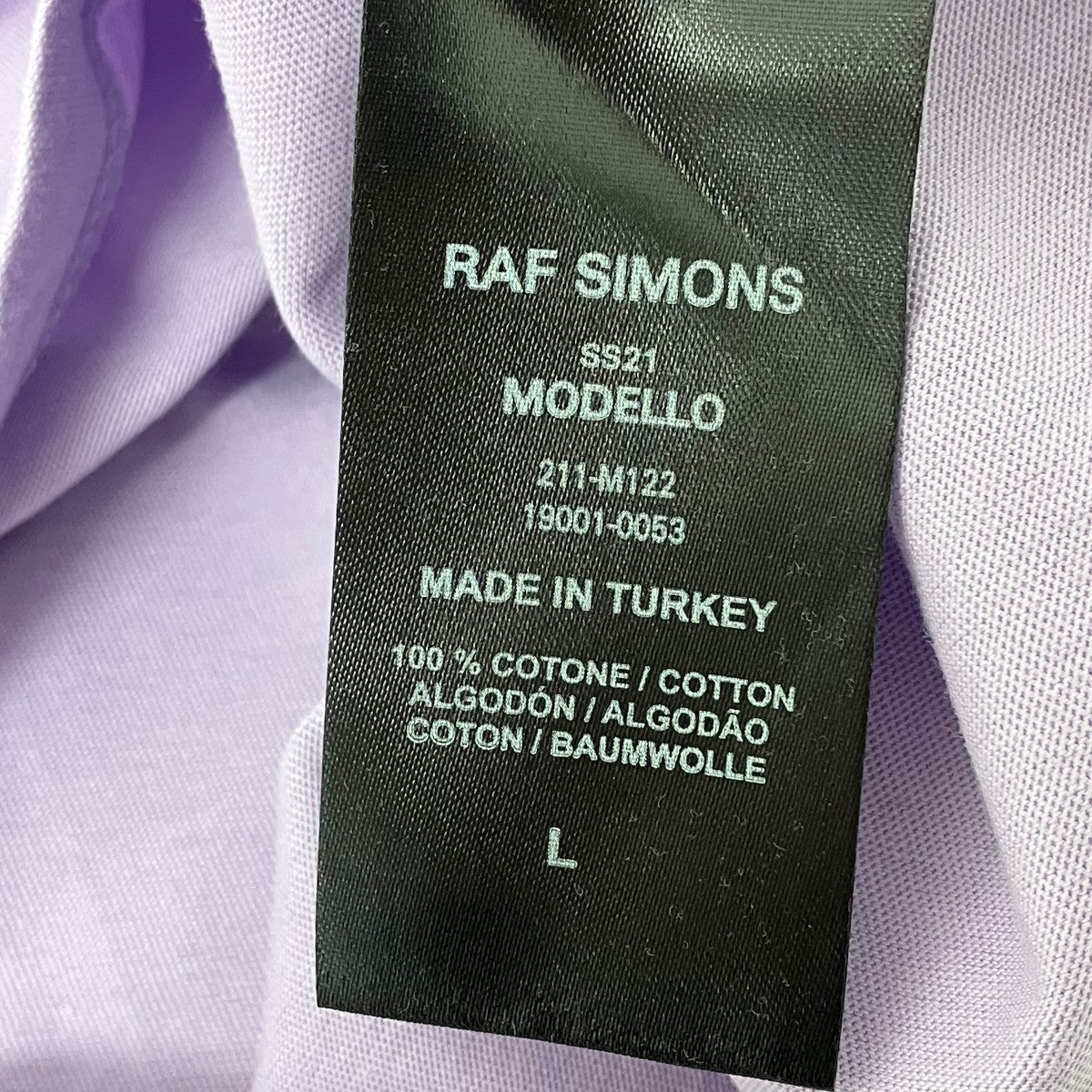 RAF SIMONS Question Everything T-shirt プリントTシャツ 古着・中古-5枚目のアイテム画像