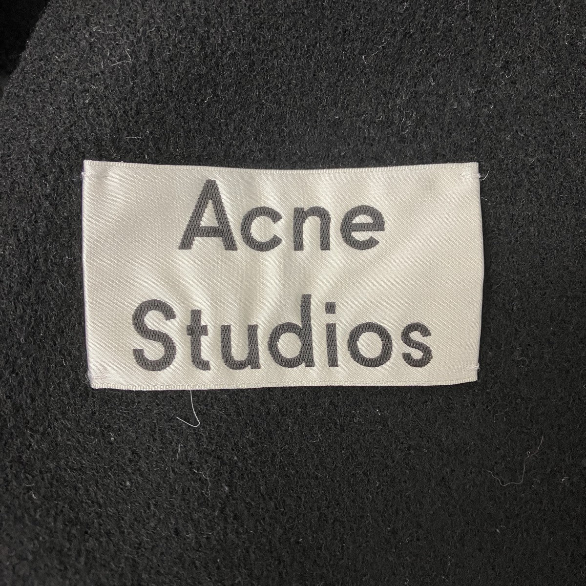 ACNE STUDIOS ウールカシミヤコート 古着・中古-4枚目のアイテム画像