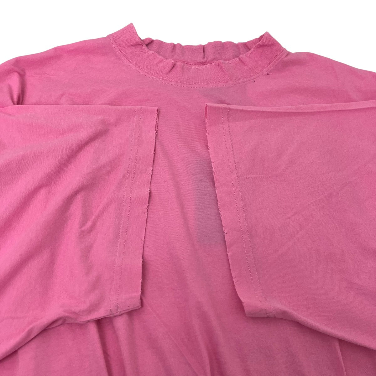 BALENCIAGA ダメージ加工Tシャツ 古着・中古-4枚目のアイテム画像