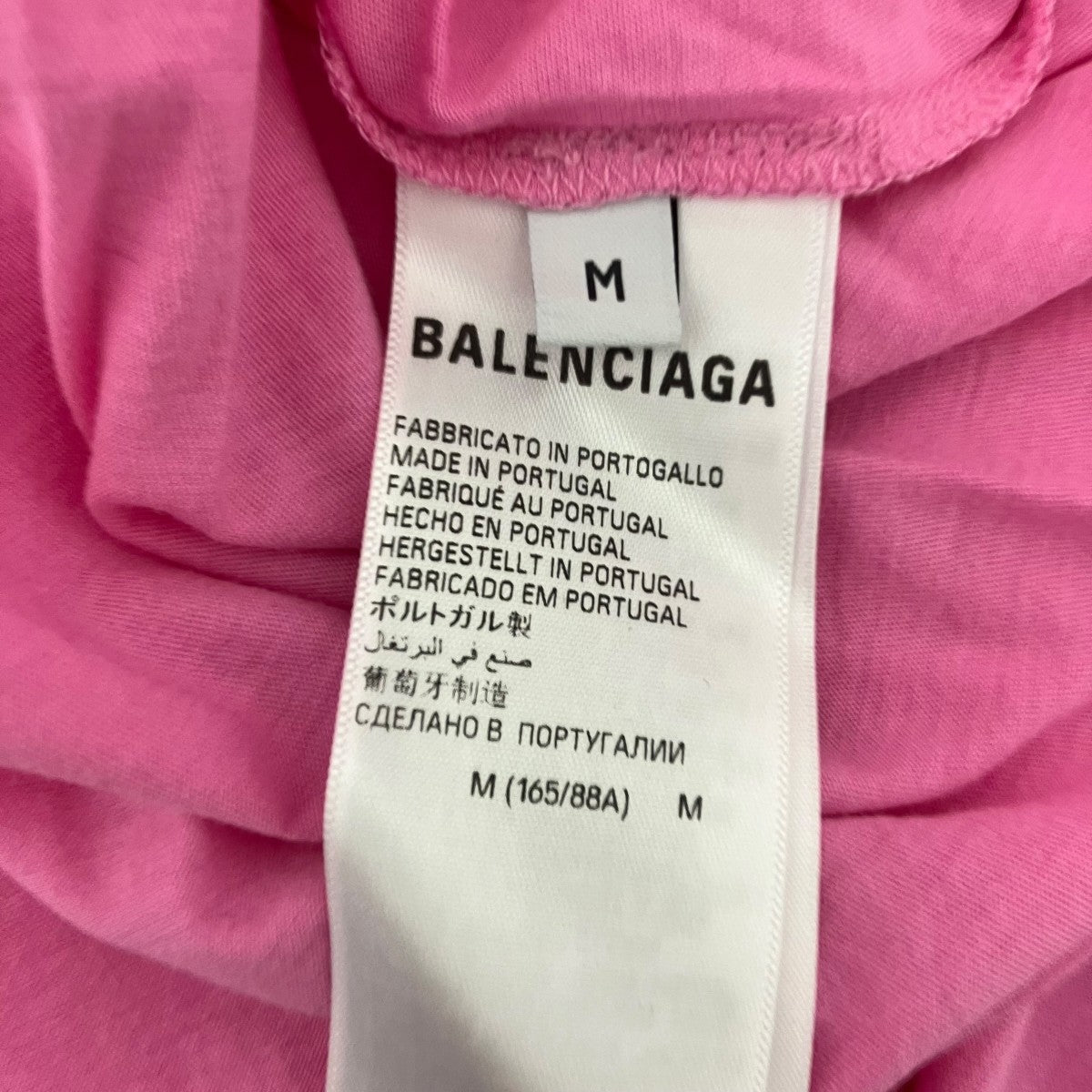 BALENCIAGA ダメージ加工Tシャツ 古着・中古-5枚目のアイテム画像